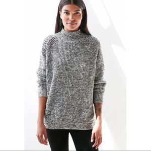 Urban Outfitters BDG Waffle Knot Mock Neck